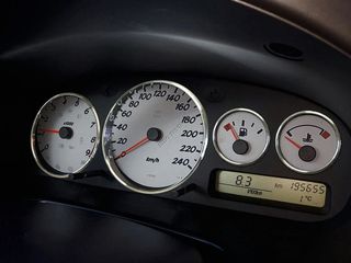 Nissan Primer P11-144 (1998-2001) Δακτυλίδια trim αλουμινίου χρώμιο,μαζι με 26 led(H)