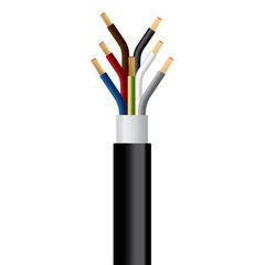 ΚΑΛΩΔΙΟ NYY J1VV-R 7Χ2,5mm² ΜΑΥΡΟ (1000m/Drum)