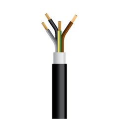 ΚΑΛΩΔΙΟ NYY J1VV-R 4X35mm² ΜΑΥΡΟ (500m/Drum)