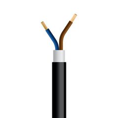 ΚΑΛΩΔΙΟ NYY J1VV-U 2X1.5mm² ΜΑΥΡΟ (100m/roll)