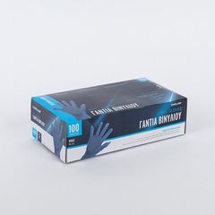 ΓΑΝΤΙΑ ΒΙΝΥΛΙΟΥ ΜΙΑΣ ΧΡΗΣΗΣ ΧΩΡΙΣ ΠΟΥΔΡΑ ΜΠΛΕ ΜΕΓΕΘΟΣ SMALL 100ΤΕΜ