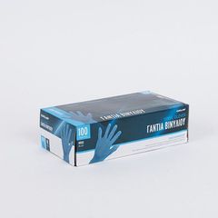 ΓΑΝΤΙΑ ΒΙΝΥΛΙΟΥ ΜΙΑΣ ΧΡΗΣΗΣ ΧΩΡΙΣ ΠΟΥΔΡΑ ΜΠΛΕ ΜΕΓΕΘΟΣ MEDIUM 100ΤΕΜ