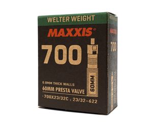 ΑΕΡΟΘΑΛΑΜΟΣ ΠΟΔΗΛΑΤΟΥ MAXXIS 700x23/32C WELTERWEIGHT 48MM F/V ΓΑΛΛΙΚΗ ΒΑΛΒΙΔΑ
