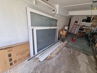 Μπαλκονοπορτα αλουμινιου 225*190 & ηεκκτρ ρολα αλουμινιου 225*190 & 204*131