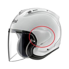 ΚΑΠΑΚΙΑ SET VAS-Z DIAMOND WHITE 2180 ΓΙΑ ΚΡΑΝΗ SZ-R/EVO | ARAI