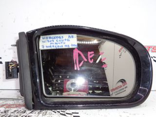 Καθρέπτης  Δεξιός Μαύρο MERCEDES C-CLASS (W203) coupe (2001-2008)     7 καλώδια με φλάς