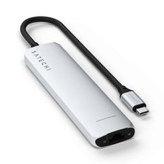 MULTIPORT ADAPTER WITH ETHENETSA 7-IN-1 USB-C SLIM