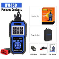 Konnwei KW450 V/A OBDII Διαγνωστικό επαγγελματικό για VW-GROUP FULL SYSTEM ai AUDI-VW-thumb-7