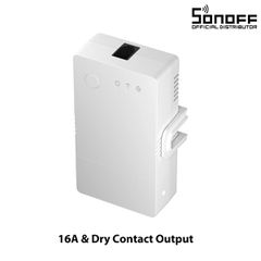 Ψηφιακός θερμοστάτης χώρου επίτοιχος Sonoff Smart με Wi-Fi με τάση 100-240V Max 16A