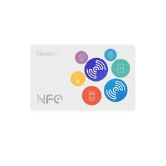 Κάρτες ελέγχου πρόσβασης Sonoff NFC Λευκές 2 τεμάχια