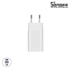 Φορτιστής χωρίς καλώδιο με θύρα USB-A λευκός (Sonoff) Power DC 5V/2A AC 100-240V Type E/F Adapter