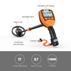 Metal Detector - Orange (MD1012)-thumb-1