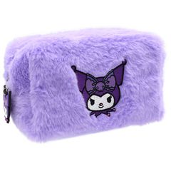 Hello Kitty Kuromi plush vanity case