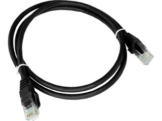 Alantec KKU5CZA1 networking cable Black 0.25 m Cat5e U/UTP (UTP)