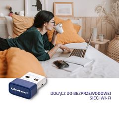 Qoltec 57007 Wireless Mini Bluetooth USB WiFi Adapter-thumb-4