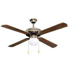 LINEME® ΑΝΕΜΙΣΤΗΡΑΣ CF52 1φ ΚΑΦΕ ΜΠΡΟΝΖΕ DECO 02-00103-8