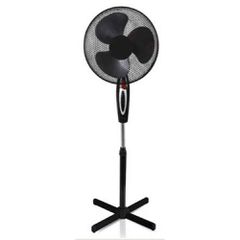 LINEME® ΑΝΕΜΙΣΤΗΡΑΣ ΟΡΘΟΣΤΑΤΗ 16" ΜΑΥΡΟΣ 02-00130-2