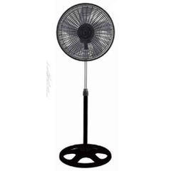 LINEME® ΑΝΕΜΙΣΤΗΡΑΣ ΟΡΘΟΣΤΑΤΗ 18" ΜΑΥΡΟ 02-00187