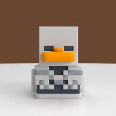 NUMSKULL MINECRAFT TUBBZ MINI SKELETON-thumb-3