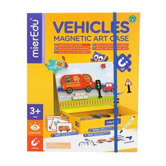 mierEdu - Magnetic Art Case - Vehicles - (ME151)