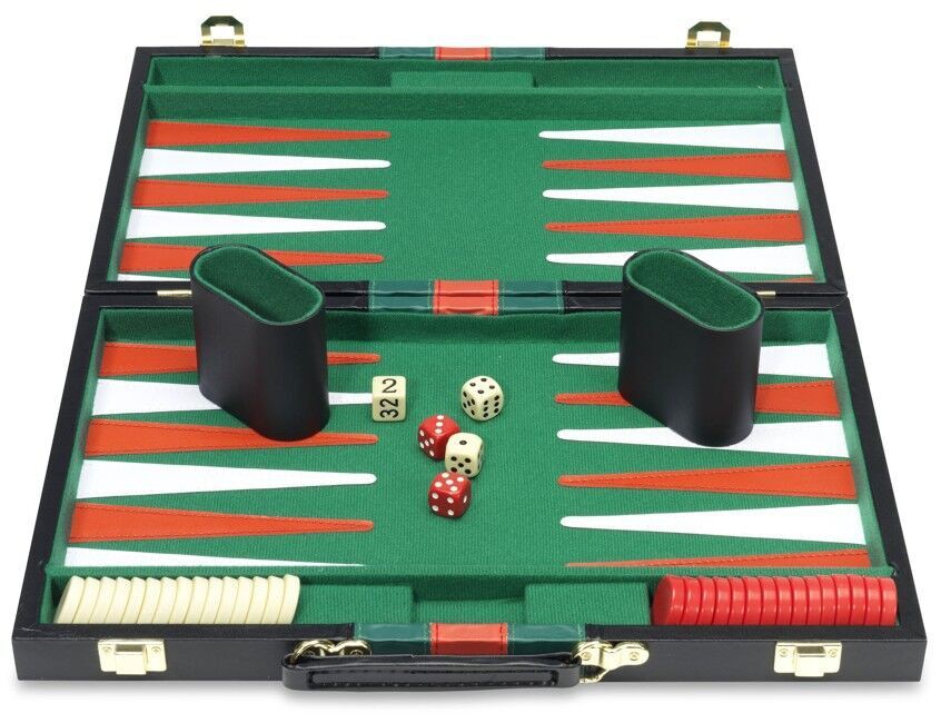 Backgammon in suitcase / Toys