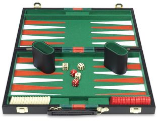 Backgammon in suitcase / Toys