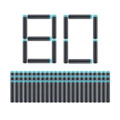 X SHOT-Excel 80PK Refill Darts - (36589)-thumb-3