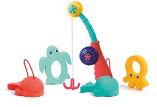 Ludi - Fishing rod with animals - (LU40076) / Toys