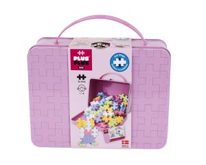 Plus-Plus - BIG Suitcase Metal - Pastel - (3275)-thumb-1