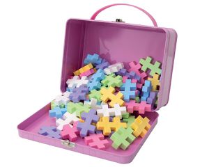 Plus-Plus - BIG Suitcase Metal - Pastel - (3275) / Toys