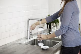 Water Filter Carafe Brita Fill Mind white & graphite LL CU CE-thumb-2