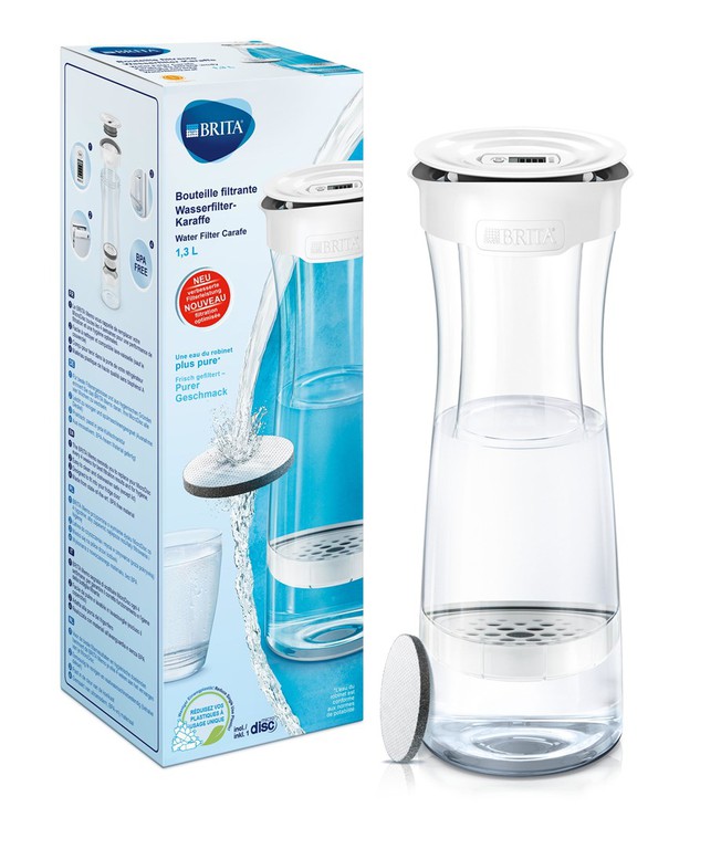 Water Filter Carafe Brita Fill Mind white & graphite LL CU CE