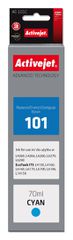 Activejet AE-101C Ink Bottle (Replacement Epson 101; Supreme; 70 ml; Cyan)