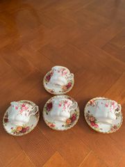 Σετ τσαγιου καφε   Mix and match royal Albert old country roses