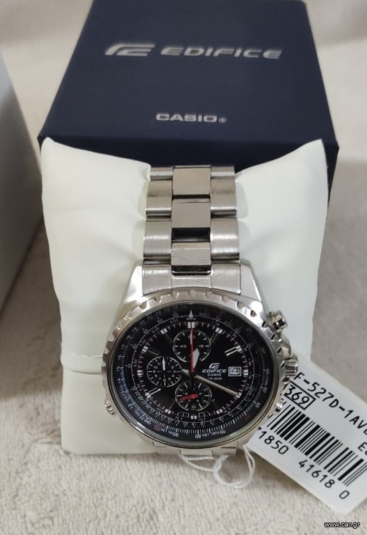CASIO EDIFICE CHRONOGRAPH  EF-527D-1AVEF JAPAN MOV’T  MEN'S WATCH - ΑΝΔΡΙΚΟ ΡΟΛΟΙ ΧΕΙΡΟΣ