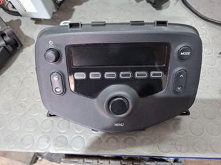 ΡΑΔΙΟ -CD-MP3-OΘΟΝΗ ΠΟΛΛΑΠΛΩΝ ΛΕΙΤΟΥΡΓΕΙΩΝ  TOYOTA AYGO , CITROEN C1 , PEUGEOT 108 2014-2020
