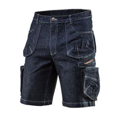 NEO TOOLS Βερμούδα εργασίας Τζιν DENIM 81-279