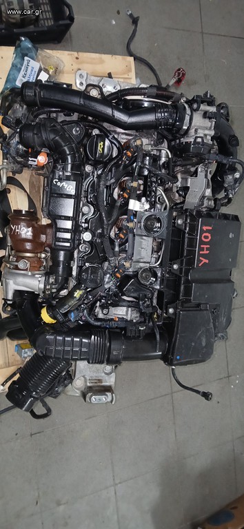ΚΙΝΗΤΉΡΑ ΜΟΤΈΡ YH01, 1.5HDI, OPEL- CITROEN- PEUGEOT-FORD-FIAT-TOYOTA - YH010-YHY-YHZ-D15DTH-DV5RD-DV5RC-D15D...Μοντελο 2016-2025, 40.000 χιλιόμετρα