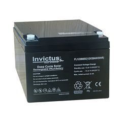 Μπαταρία Βαθείας Εκφόρτισης Invictus FL12-28 28AH c10 12V