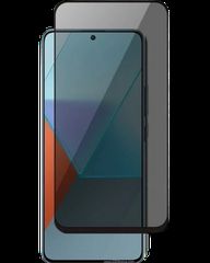 ObaStyle Privacy Tempered Glass 3D for Xiaomi Redmi 14C / Poco C75 black frame