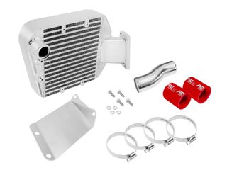 Intercooler kit for Toyota Land Cruiser J 80 Turbo Diesel 1HDFT 4.2L red