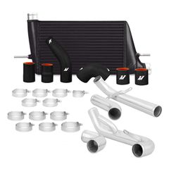 Mishimoto MMINT-EVO-10KBK Intercooler Kit for Mitsubishi Lancer Evolution X 08-15 Black