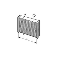 Setrab Proline intercooler core 514x170x70mm