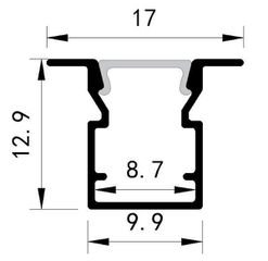 ΠΡΟΦΙΛ ΧΩΝΕΥΤΟ 2000*9,9*12.9 45° PLUS-thumb-1