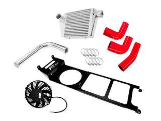 Intercooler kit for Nissan Patrol with BMW 3.0 D M57 engine Red