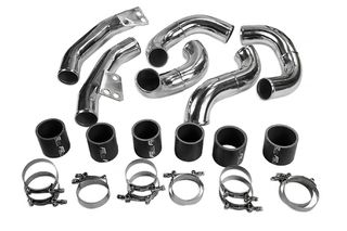 Nissan R35 GT-R intercooler piping kit Black