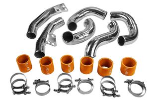 Nissan R35 GT-R intercooler piping kit Orange