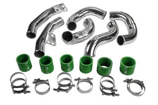 Nissan R35 GT-R intercooler piping kit Green