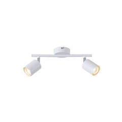 ΣΠΟΤ ΜΕΤΑΛΛΙΚΟ ΔΙΦΩΤΟ 2XGU10 Max 7W 300X80X155mm ΛΕΥΚΟ ARTE ILLUMINA OLYMP