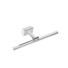 ΦΩΤΙΣΤΙΚΟ ΜΠΑΝΙΟΥ ΑΛΟΥΜΙΝΙΟ 14W 3CCT 400mm (βάση 80X40mm)  IP44 ΝΙΚΕΛ ARTE ILLUMINA FEOS